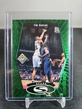 Tim Duncan 1998-99 Upper Deck Starquest Green SQ-24 San Antonio Spurs HOF