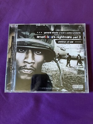 General Steele Rapper General Steele Amerikkka's Nightmare Part 2 Children of War CD Smif N ...