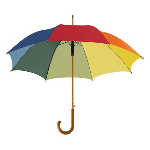 Klassischer automatischer Stadtschirm mit hölzernem Gaunergriff, Hochzeit Brolly Walking - Bild 35 von 36