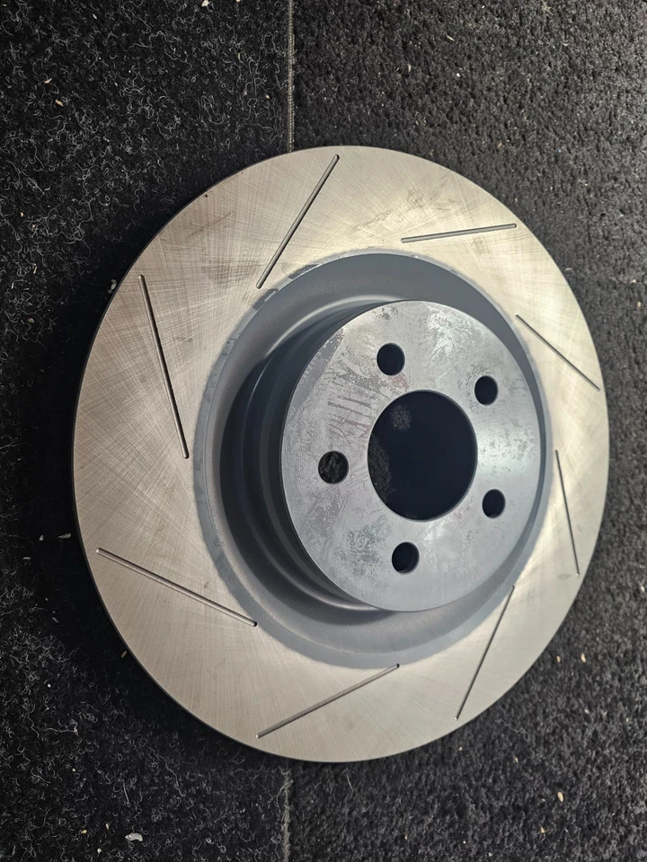 (QTY 2) For Dodge Charger 2007-2010, 2012-20 Front Painted Brake Rotor YH145733P - Image 3 of 4