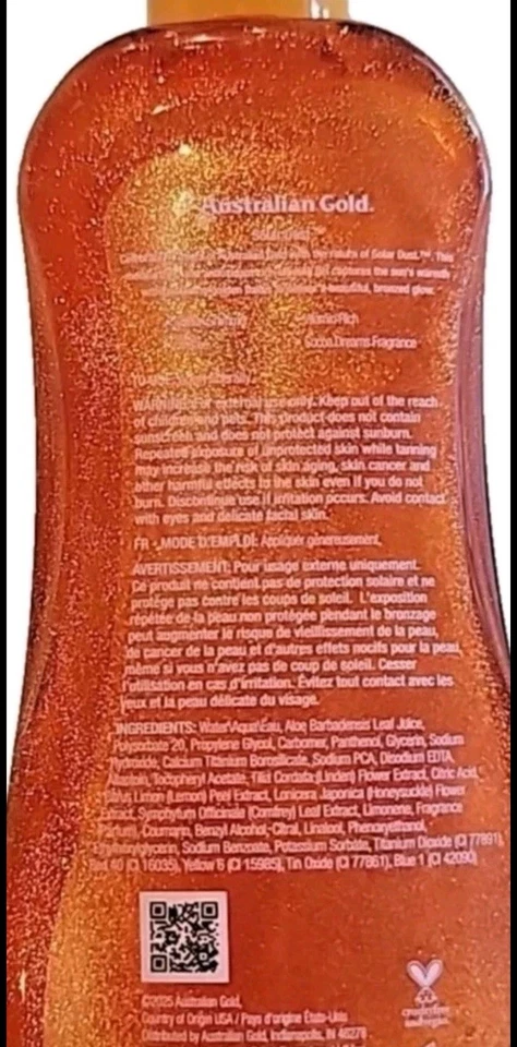☀️🐨Australian Gold Solar Dust Dark Tanning Power glitter Gel VIRAL!🐨☀️ - Image 3 of 3
