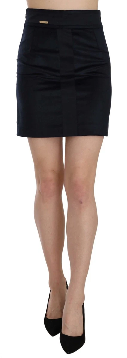 Ginfrnco Ferrè Vintge blck wool long 80s skirt For Sle t 1stDibs