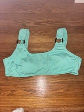 SO Size Large Mint Green Bikini Top Good Condition