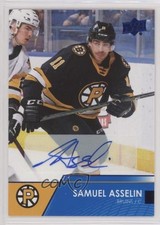 2021-22 Upper Deck AHL Auto Samuel Asselin #10 Auto af9