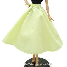Barbie Fashion Yellow Skirtand SlipSandy Grease Doll Not Included