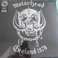 Motorhead- England 1978 LP Limited Edition SILVER Vinyl SEALED