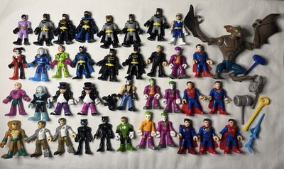 Imaginext DC Super Friends & Villains Toy Lot - Figures, Vehicles & Accessories!