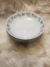 Vintage Fine China of Japan 6701 Grapevine Serving Bowls Set Of 8