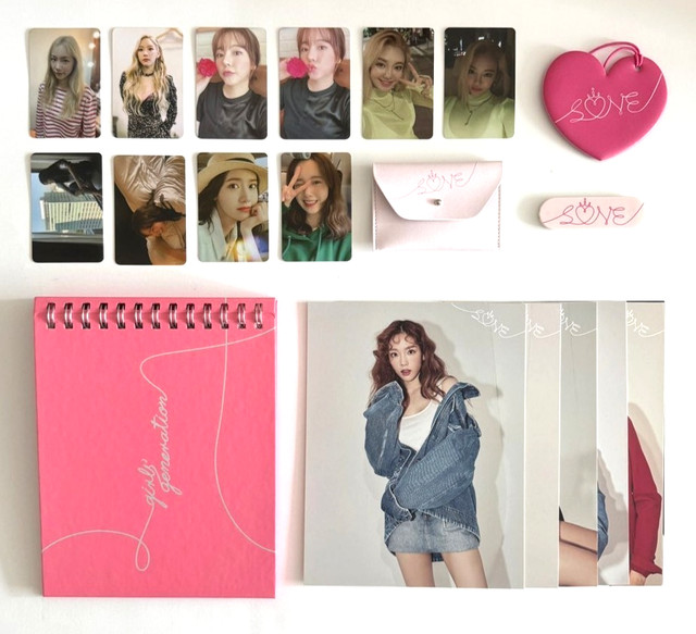 SNSD Girls' Generation Official Fanclub Welcom Kit Photocard Photo Card Wallet