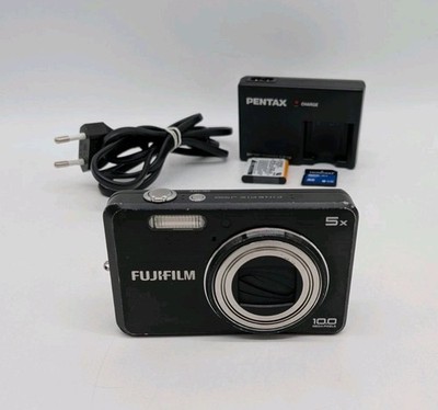 Fujifilm FinePix J100 - 5 Mega Pixels - Kamera - Digitalkamera - Schwarz