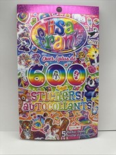 Lisa Frank Sticker Book 5 Sticker Sheets 600 Stickers Lisa Frank Stickers