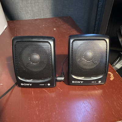  VINTAGE  Sony Walkman Speakers (CLEAR AUDIO)