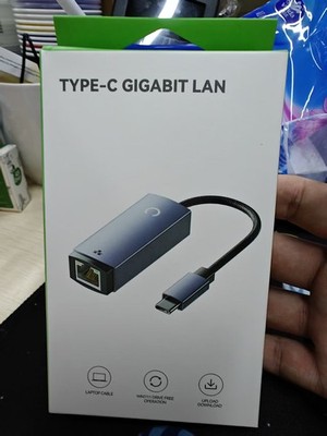 Free-Driver Type-C to RJ-45 Gigabit Ethernet Network Adapter Realtek RTL8153B