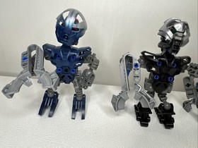 Bionicle Matoran of Metru Nui Lot 8608, 8609, 8610, 8611 | No Discs