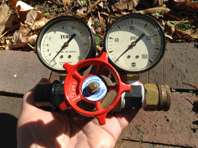 #ad TORO Pegler U.S. Gauge water flow pressure test home inspection setup 0 160 PSI $79.95