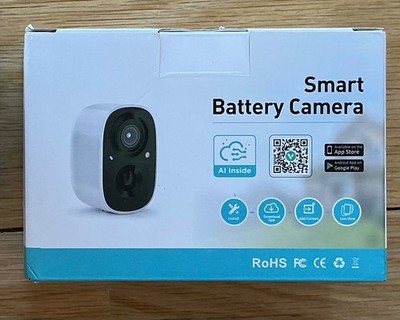 Smart Wireless Battery Security Camera for Home - RoHS New