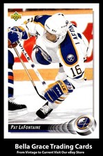 1992-93 Upper Deck Pat LaFontaine #165 Buffalo Sabres NHL Hockey