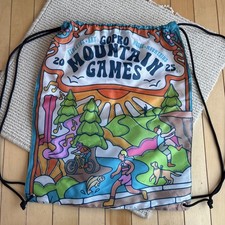 GoPro Mountain Games Pull String Bag Nylon Lightweight Vail Colorado