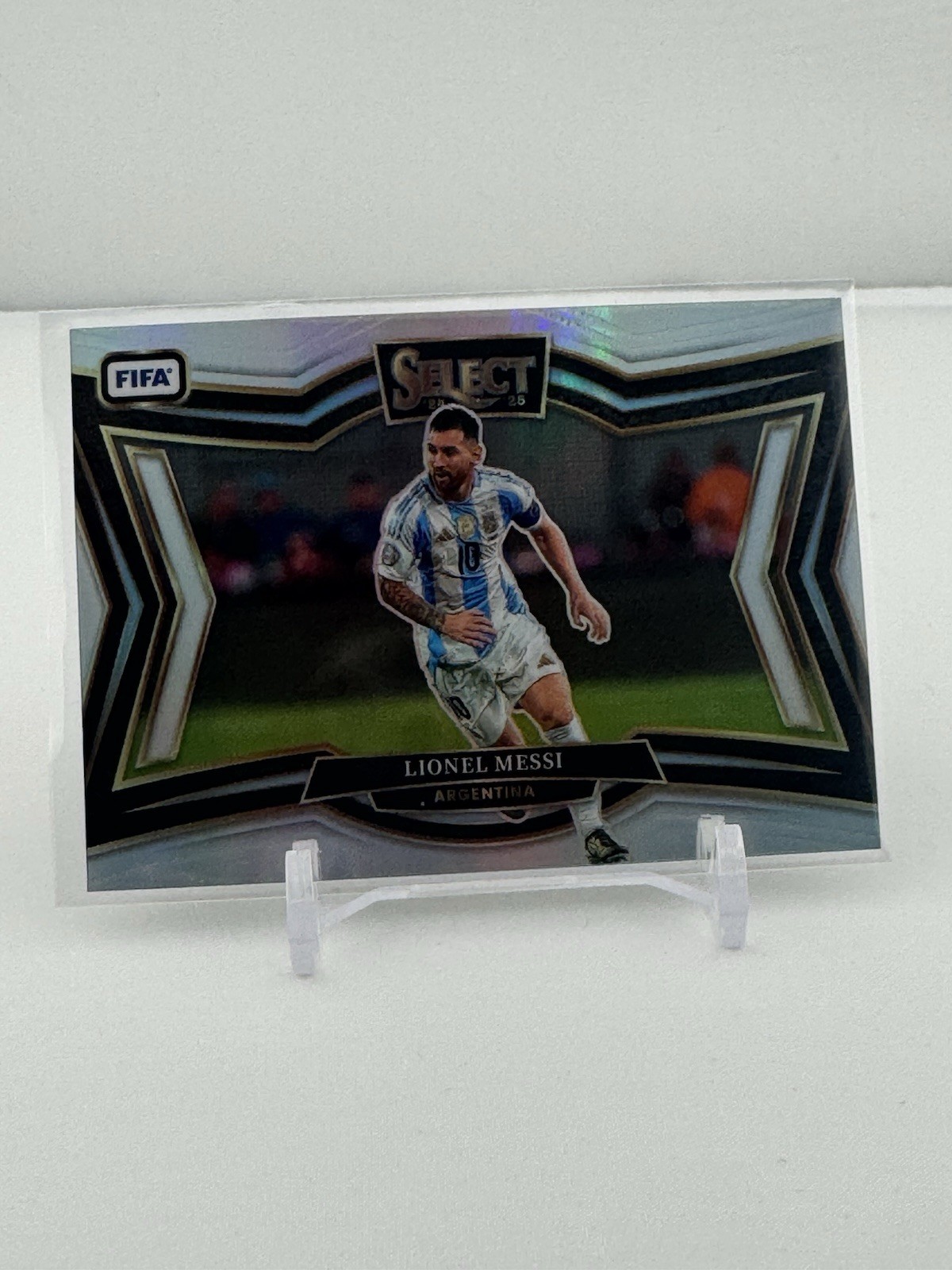 2024-25 Panini Select FIFA Lionel Messi Field Level Silver Prizm #244 Argentina