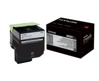 Lexmark 800X1 Blk-Tonerkartusche Mit Extra Hoher Reichweite 80C0X10