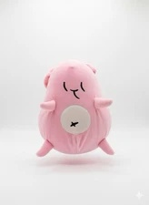 Aesthetic Pink Sleeping Bear Plush 8” Airplane Belly Kawaii