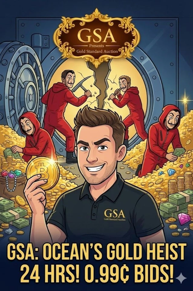 $1 Starts! Sudden Death Rare Coins & Gold Slabs w/ Mike & Christian
