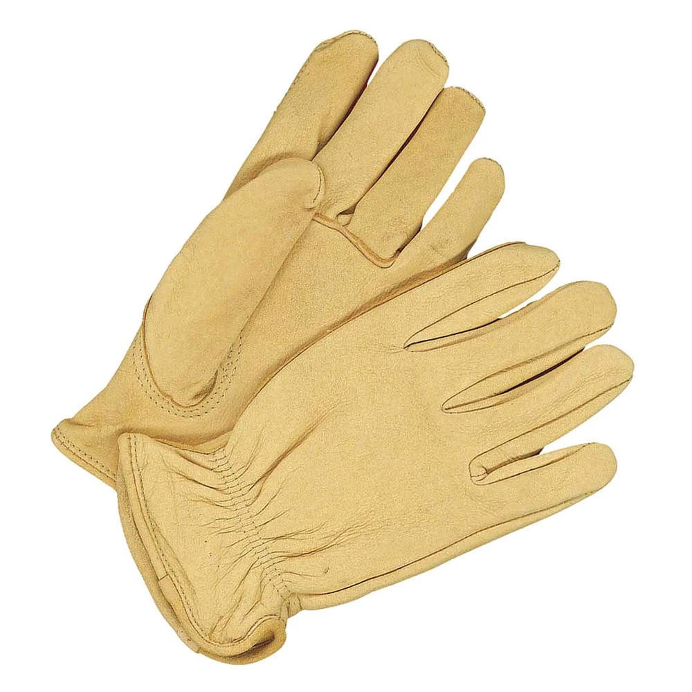 BDG 20-1-366-XL PR,Leather Gloves,Shirred Slip-On,XL 55LC37