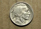 1937   S          Buffalo Head Nickel   ACTUAL  COIN                 90108208-05