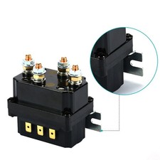 High Load Capacity Winch Relay Contactor for ATV UTV Boat 12V 24V Voltage Range