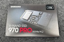 SAMSUNG 970 PRO 1TB M.2 2280 NVMe PCIe 3.0 x4 TLC 1.0TB Internal SSD MZ-V7P1T0BW