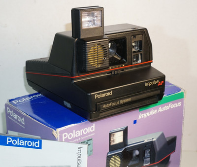 Polaroid Sofortbildkamera 600 Impulse AF Autofocus GETESTET Selbstauslöser BOX