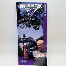 1995 Hersheypark Brochure Hershey PA Theme Amusement Park