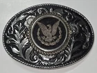 Morgan Silver Dollar Coin Belt Buckle 90% Silver Eagle Cut Out Obverse