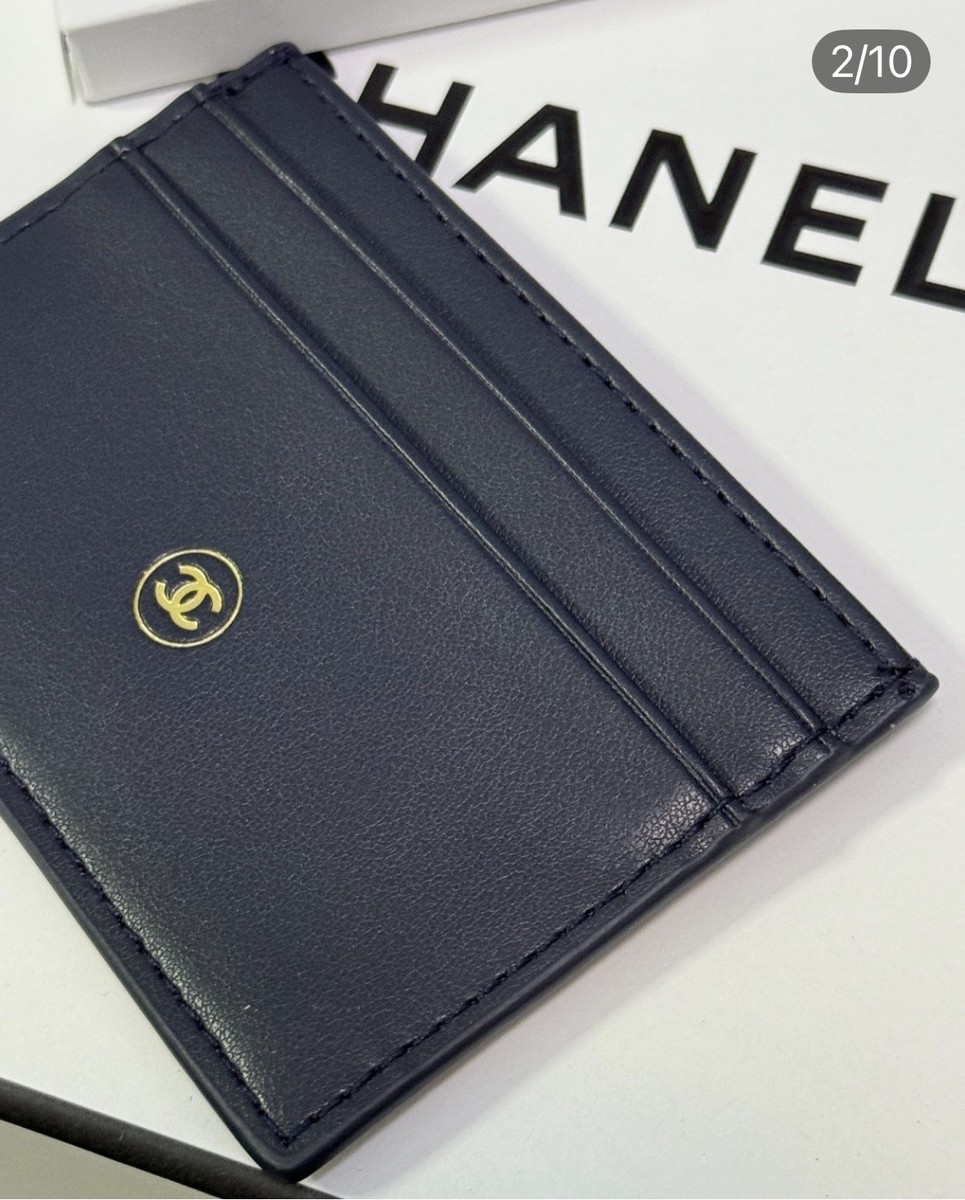 CHANEL Bleu Wallet Cardholder for Men Limited Edition | eBay CHANEL Bleu Wallet Cardholder for Men Limited Edition | eBay