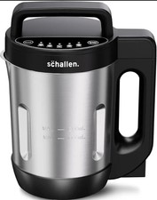 Image of Schallen Electric Soup Maker 1.2L | Stainless Steel Jug & Blade | 800W Heating