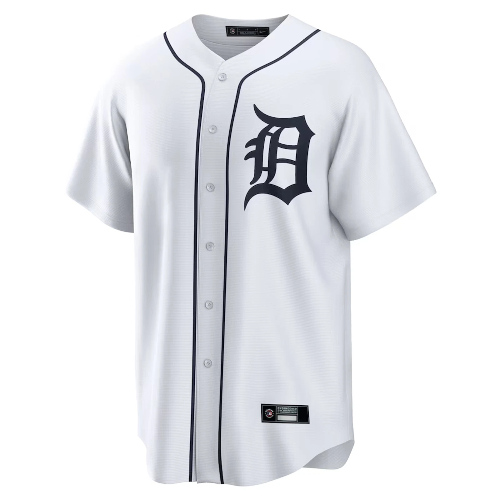 Men's/Youth Tigers White Replica Player Jersey