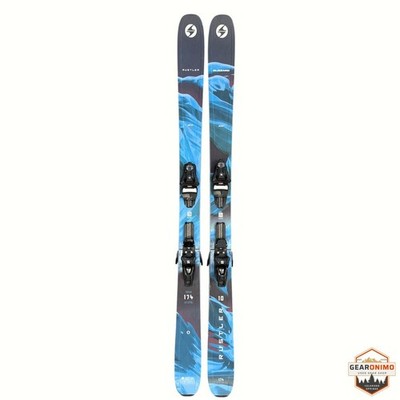 Blizzard Rustler 10 Skis With Salomon Strive 11 Bindings - 174 cm