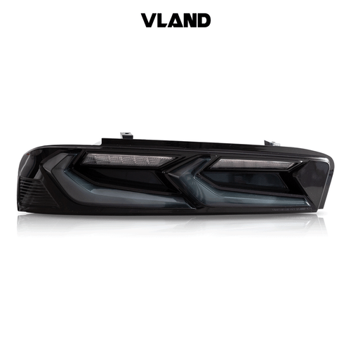 Luces traseras LED VLAND para Chevy Camaro 2016-2018 con señales secuenciales (estilo C8) - Imagen 2 de 15