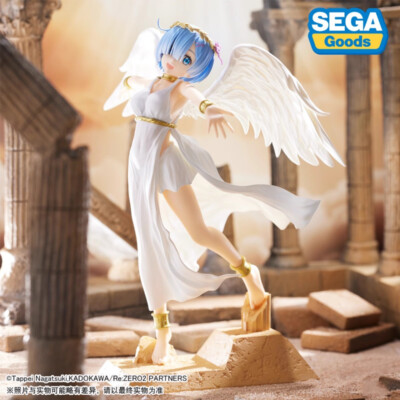 Anime ReZero Rem Cosplay PVC 22cm Figure Cute Statue Model Pendant Toy Gift