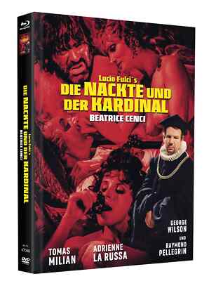 Mediabook - Beatrice Cenci The Naked And The Cardinal Lucio Fulci BLU-RAY New D