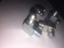 M6 x 1mm 90 Degree Metric Grease Zerk Nipple Fitting 4 pcs German made 