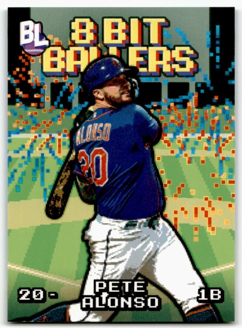 2023 Topps Big League 8 Bit Ballers Pete Alonso #8B-13 New York