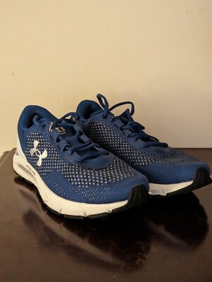 UNDER ARMOUR UA HOVR Intake 6 Men's 10.5 Blue Running Shoe Sneaker