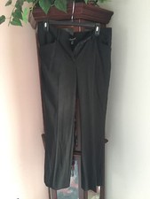 Adrianna Papell Womens Trousers Sz 6 Evening Essential Black Career Dress Pants