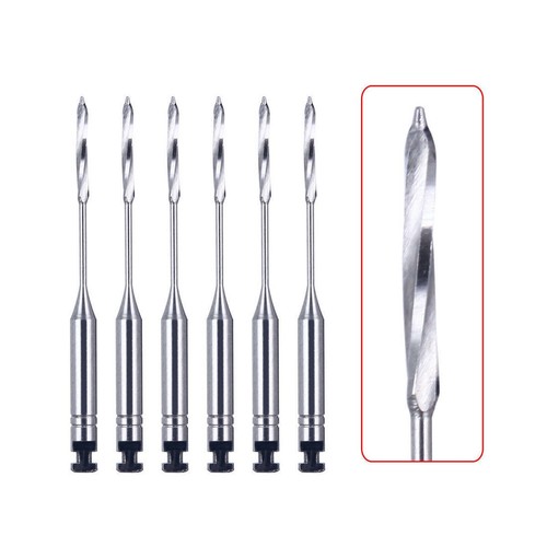 Dental Gates Drills Rotary 32/28mm Stainless Endo Files Engine Use #1-6 Assorted - Afbeelding 3 van 14