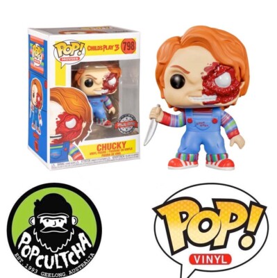 M*a様 メズコトイズ　CHILD'S PLAY 3 CHUCKY フィギュア Childs Play 3 MDS Designer Series Pizza Face Chucky 15 Mega