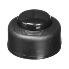 Satco BLACK STEP ON/OFF BUTTON Push Floor Foot Pedal Round Lamp Light Switch