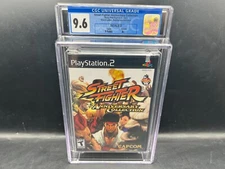 1st Print SECURITY SEAL Street Fighter Anniversary PS2 CGC 9.6 A+ NEW SEALED