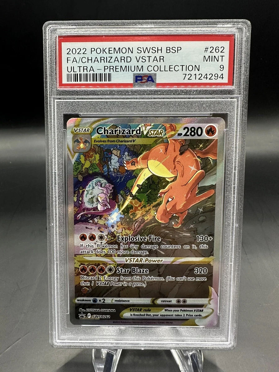 Charizard VSTAR SWSH262 Ultra Premium Collection PSA 9 Mint Pokemon TCG!!!