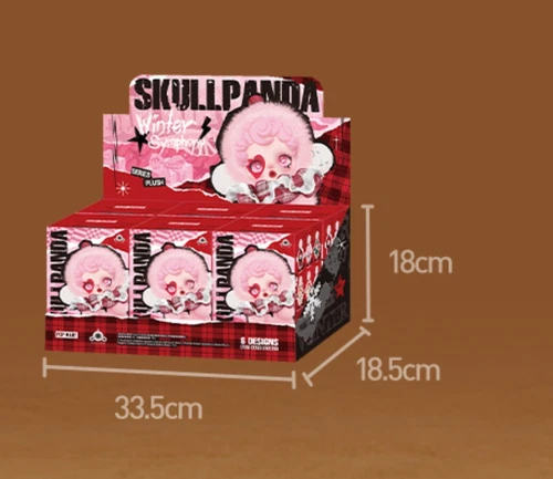 POP MART SKULLPANDA Serie Sinfónica de Invierno Peluche Caja Ciega Figura Juguete ¡¡Genuino!! - Imagen 24 de 25